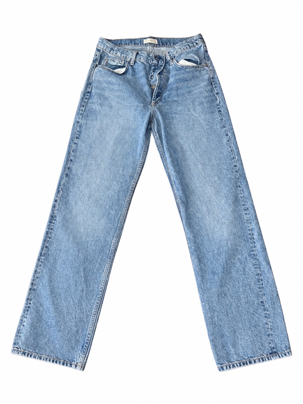 MNG Mango Light Wash Straight Leg Jeans |Vintage Y2K Style